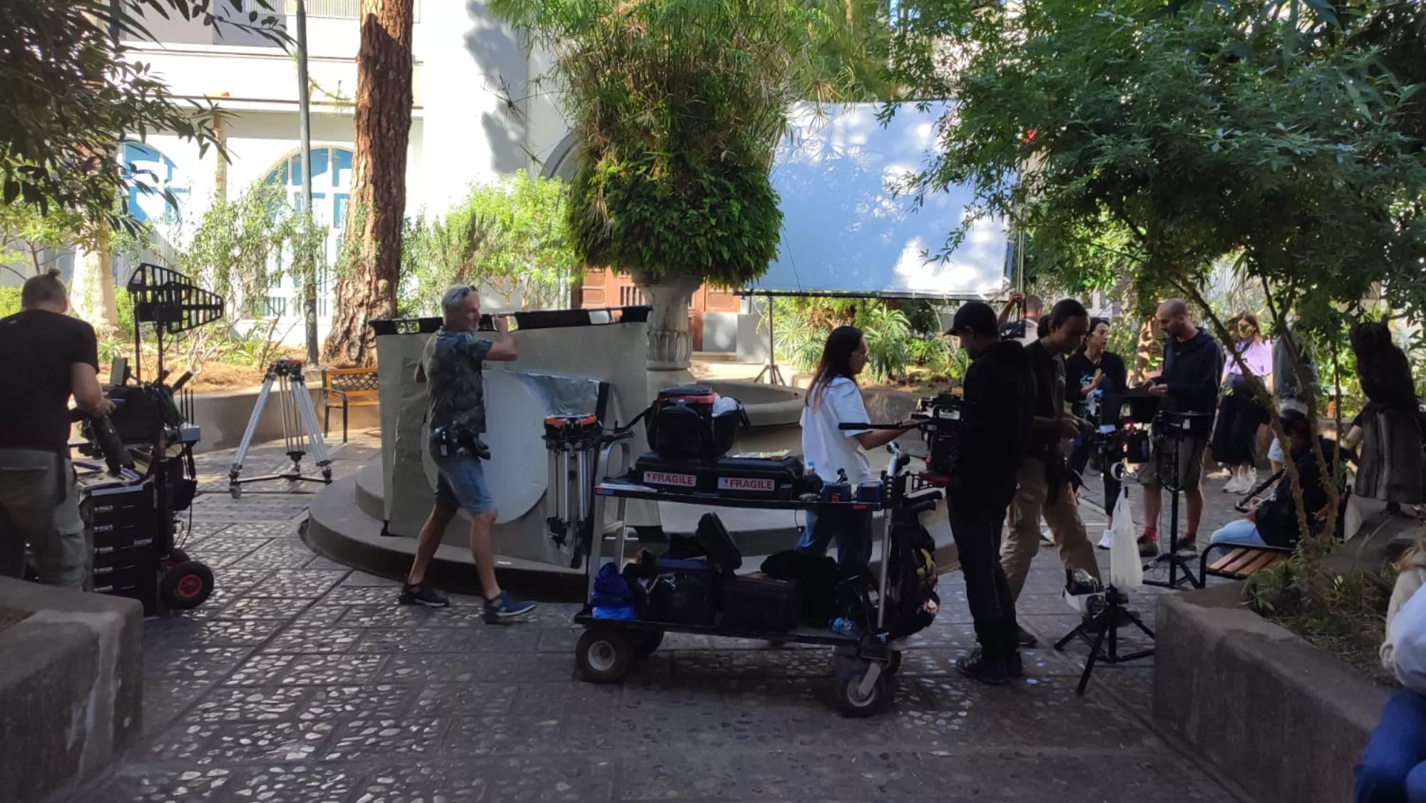 Imagen de uno de los rodajes en Tenerife / CABILDO DE TENERIFE