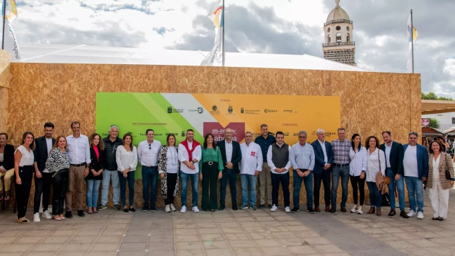 Foto de familia en el Saborea Lanzarote / CABILDO DE LANZAROTE