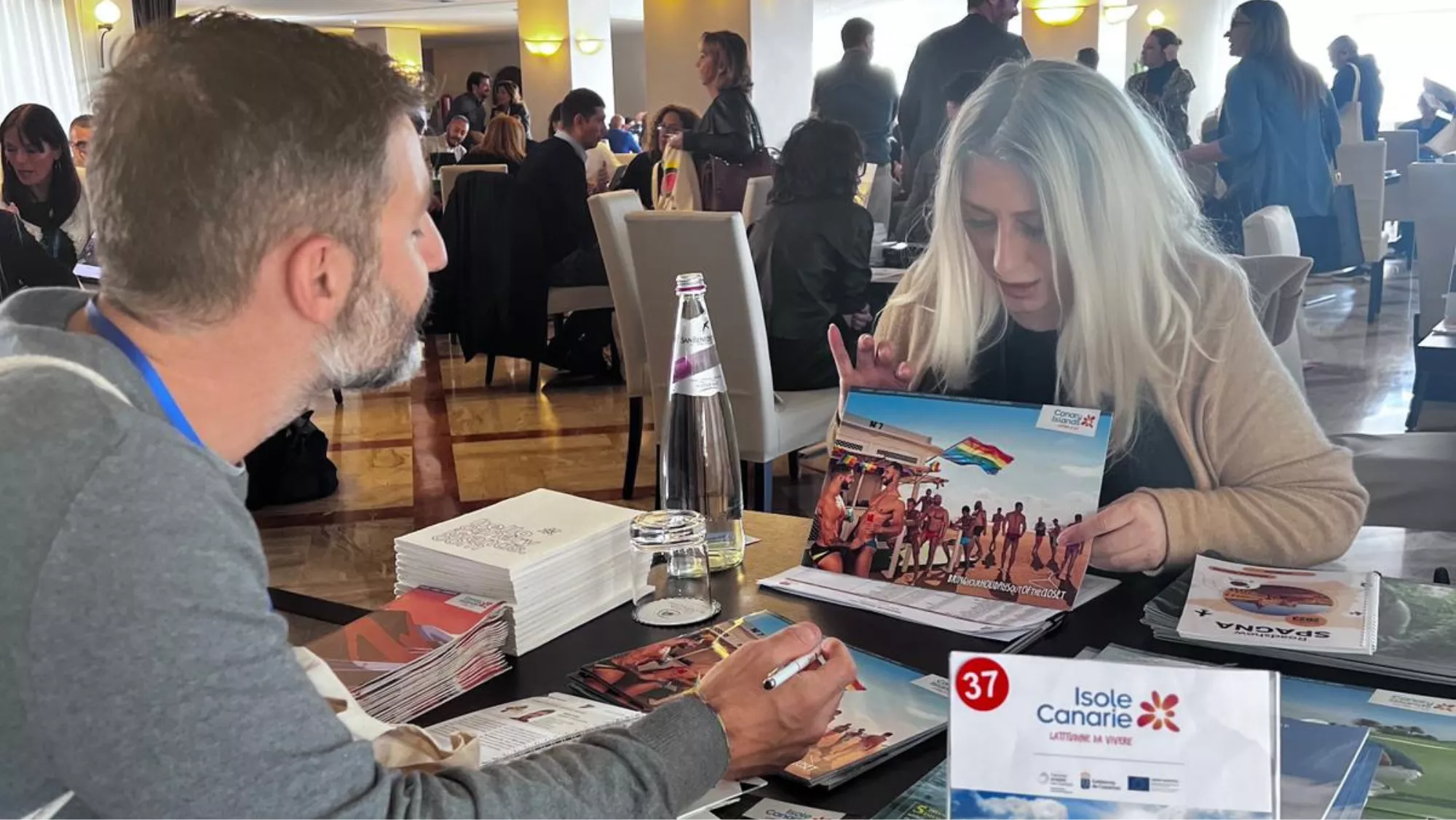 Acción de promoción de Canarias en Italia / GOBIERNO DE CANARIAS