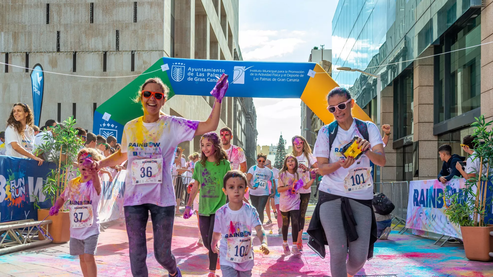 Carrera Rainbow en Las Palmas de Gran Canaria / AYUNTAMIENTO DE LAS PALMAS DE GRAN CANARIA