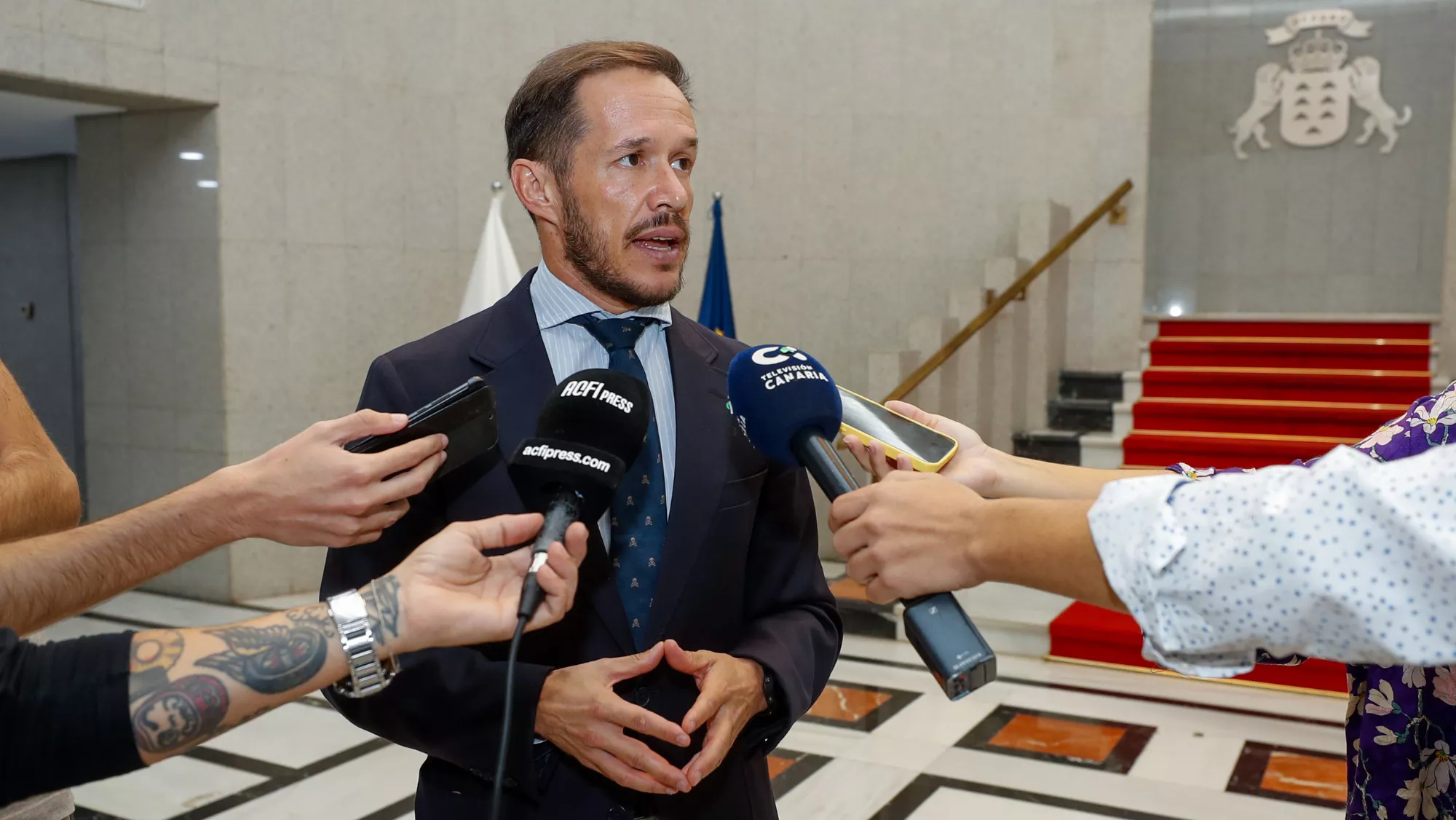 Mariano Hernández Zapata, consejero de Transición Ecológica / EFE - ELVIRA URQUIJO A.