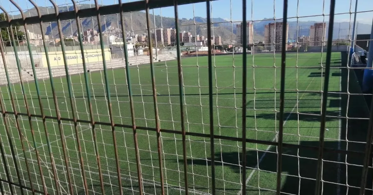 Campo de fútbol de García Escámez, en Santa Cruz de Tenerife./ CEDIDA