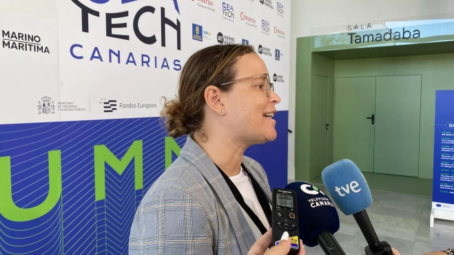 Silvia Martín, gestora de Proyectos de Investigación y Desarrollo en la Plataforma Oceánica de Canarias / ATLÁNTICO HOY Silvia Martín, gestora de Proyectos de Investigación y Desarrollo en la Plataforma Oceánica de Canarias / ATLÁNTICO HOY