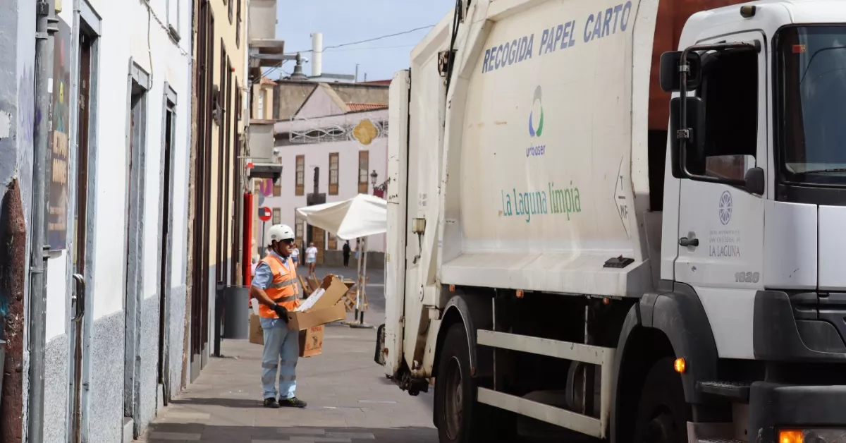Trabajador del sector de los residuos. / ATLANTICO HOY