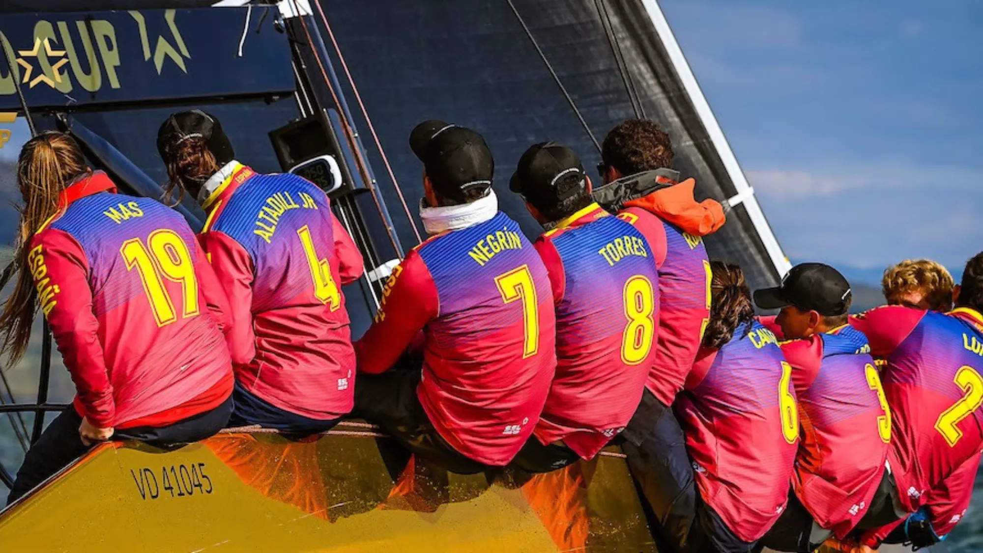 La tripulación del SSL Team Spain en plena acción./ Gilles Morelle/SSL Gold Cup