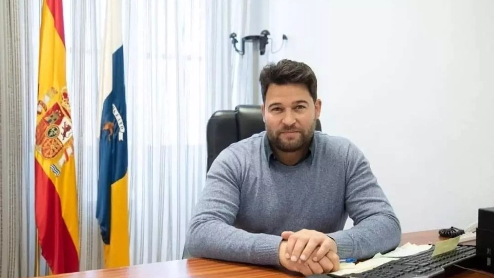 El primer teniente de alcalde y concejal del Ciclo Integral del Agua del Ayuntamiento de Güímar, Airam Puerta./ ARCHIVO El primer teniente de alcalde y concejal del Ciclo Integral del Agua del Ayuntamiento de Güímar, Airam Puerta./ ARCHIVO