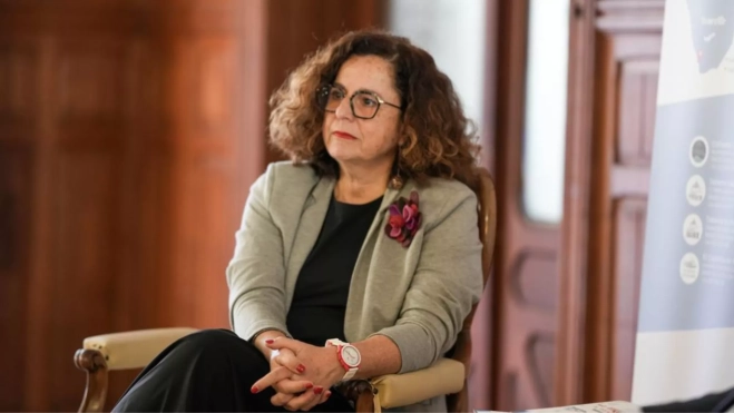 La subdirectora de Sostenibilidad Económica y Asuntos Sociales de la Secretaria Gral. de Pesca del Ministerio de Agricultura y Pesca, Silvia Solís Reyes / A.H.