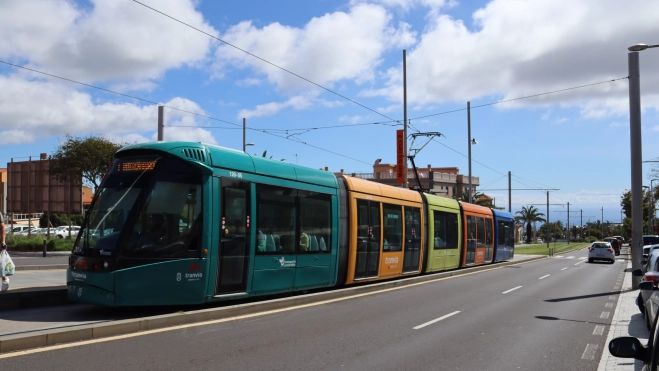 Tranvía de Tenerife. / ATLÁNTICO HOY 
