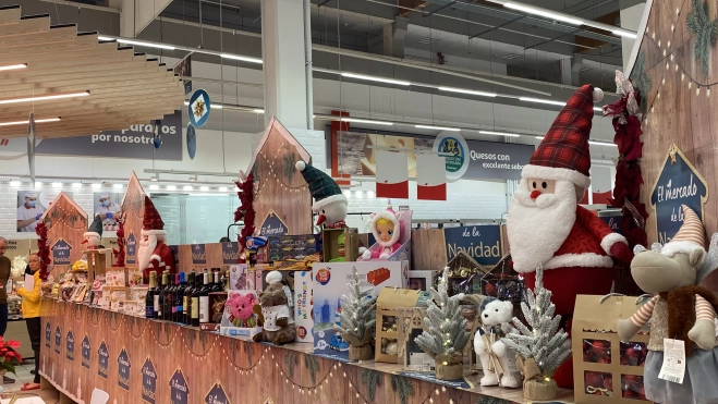 Campaña de Navidad de Alcampo La Laguna. / ATLÁNTICO HOY