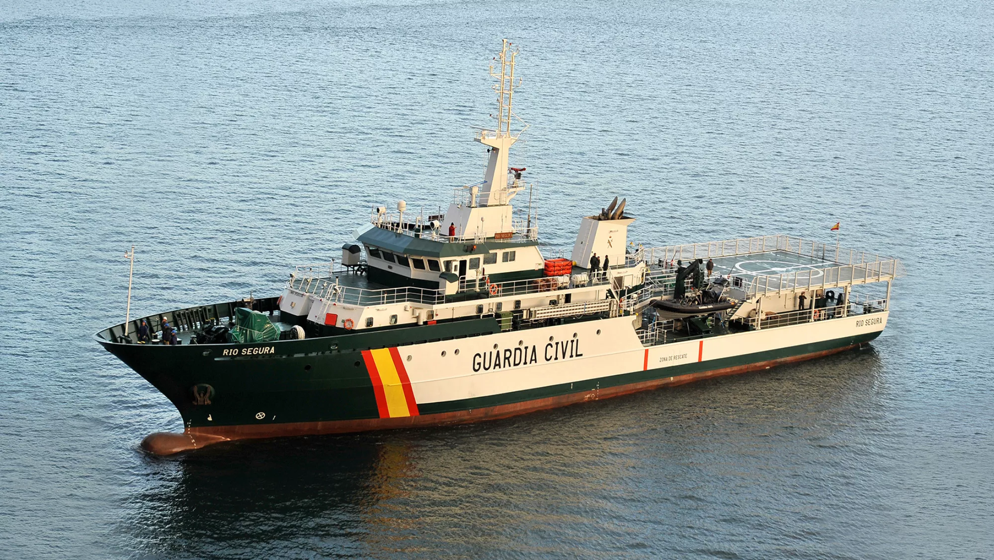 Una patrullera de la Guardia Civil./ ARCHIVO