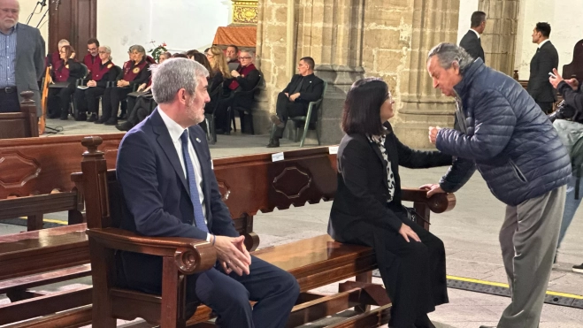 Fernando Clavijo y Carolina Darias / ATLÁNTICO HOY - MARCOS MORENO