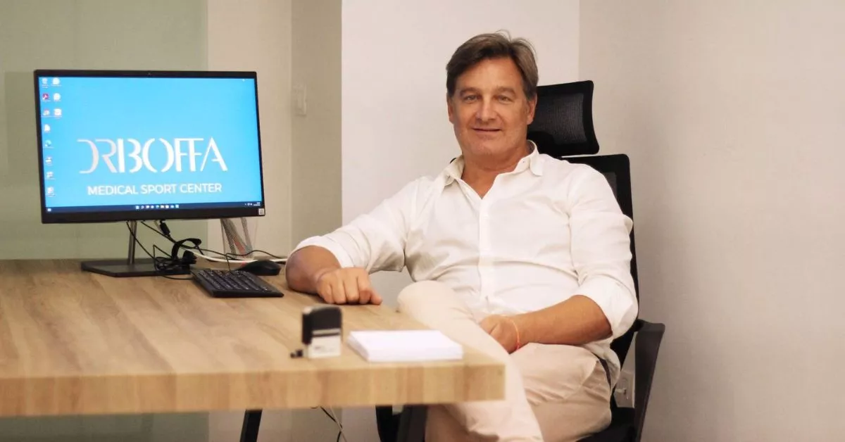 El prestigioso traumatólogo Juan Manuel Boffa, fundador de Dr. Boffa Medical Sport Center, refuerza los servicios médicos del club para prevenir y tratar lesiones./ CD TENERIFE.