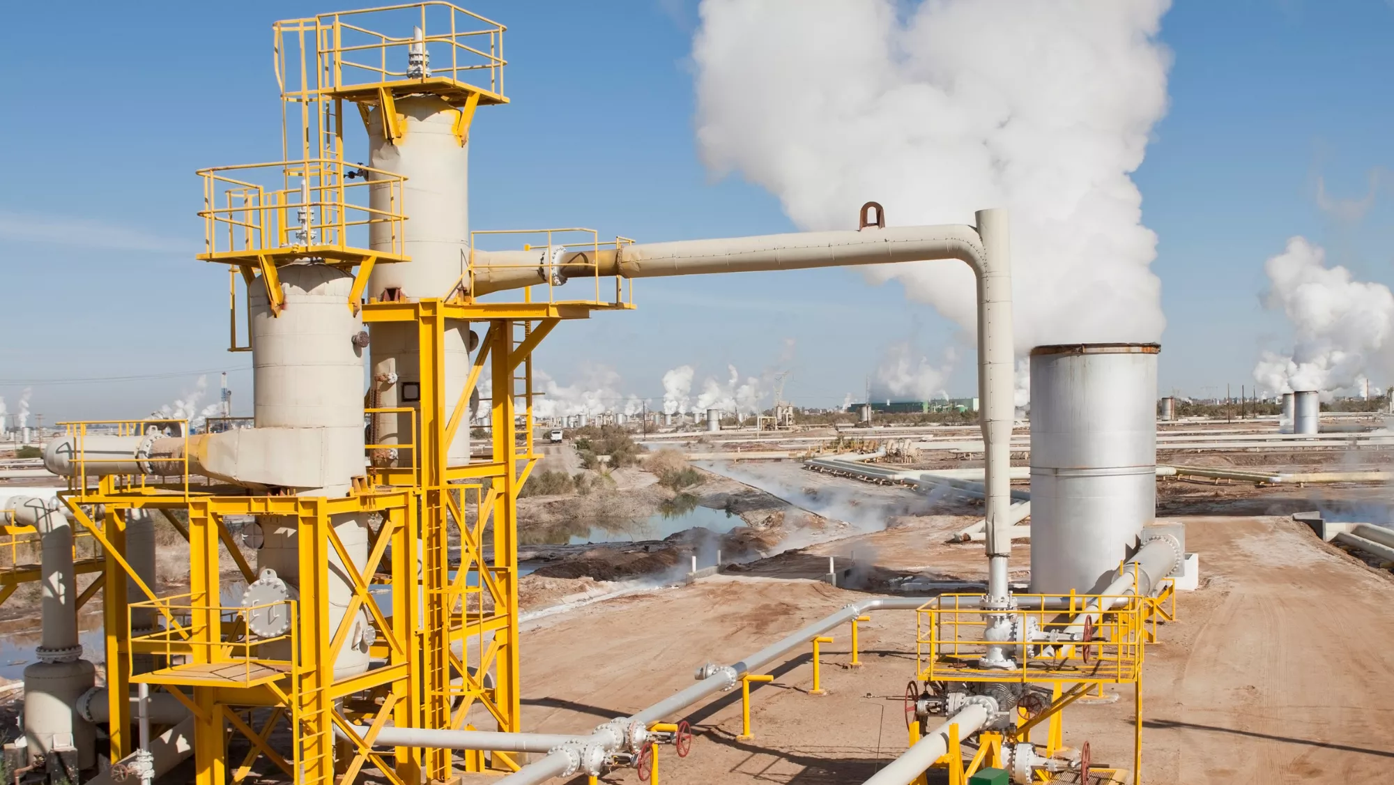 Planta de geotermia. / CANVA