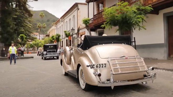Exhibición de coches clásicos en Teror / CACC