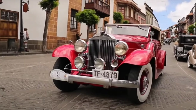 Exhibición de coches clásicos en Teror / CACC 