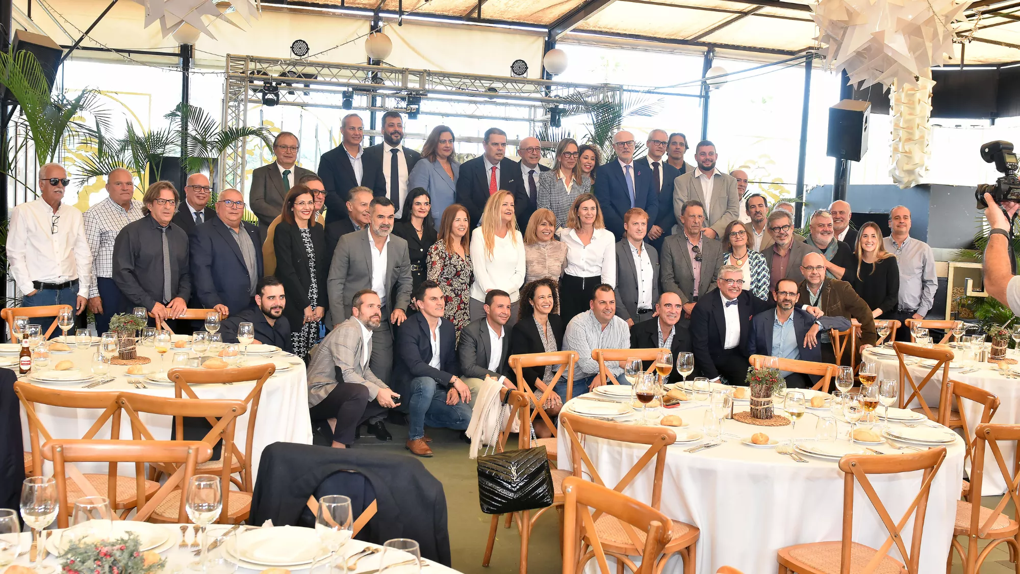 Almuerzo navideño en TAO Club & Garden de Fedeport./ CEDIDA