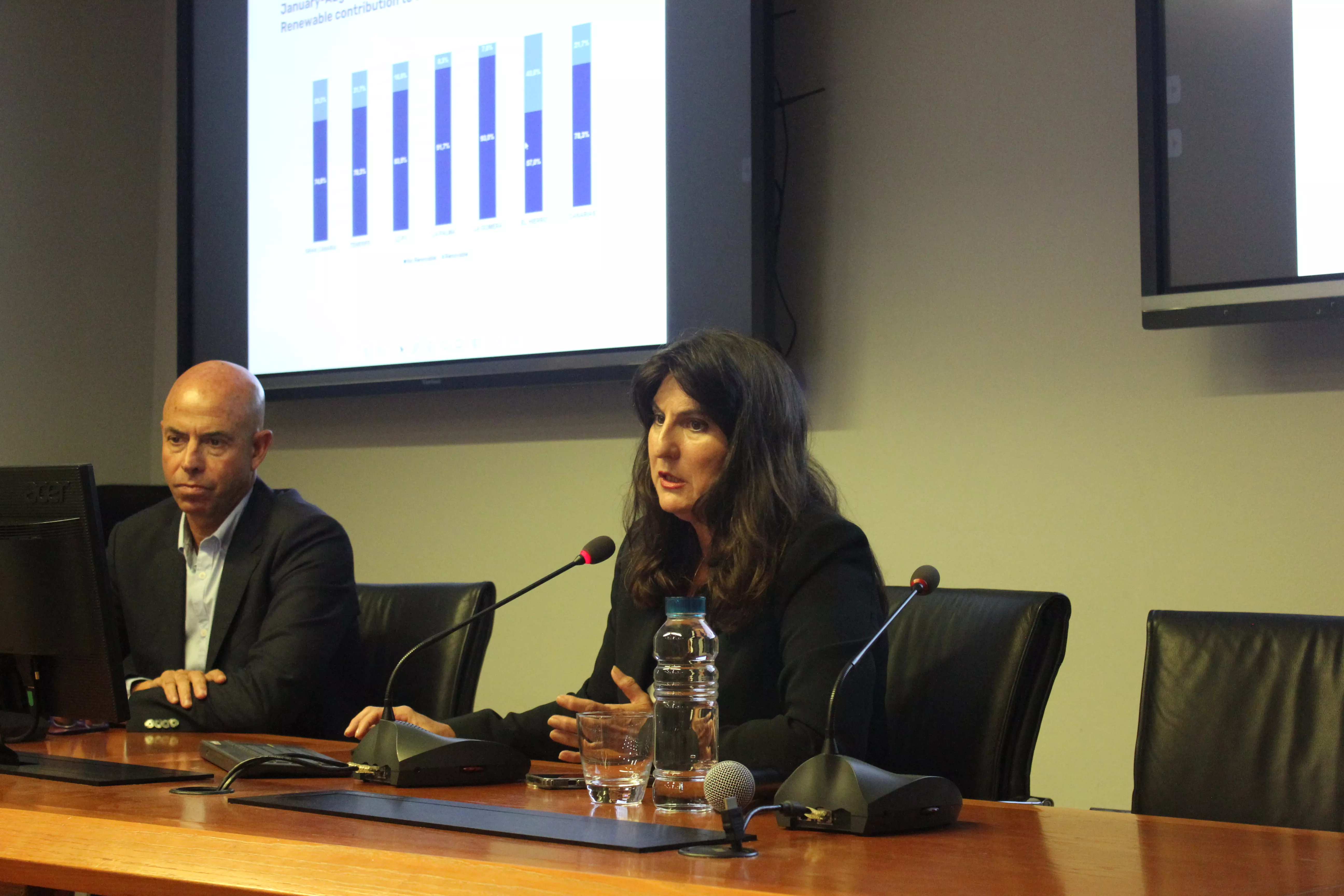 La viceconsejera de Transición Ecológica, Lucha contra el Cambio Climático y Energía del Gobierno de Canarias, Julieta Schallenberg./ CEDIDA