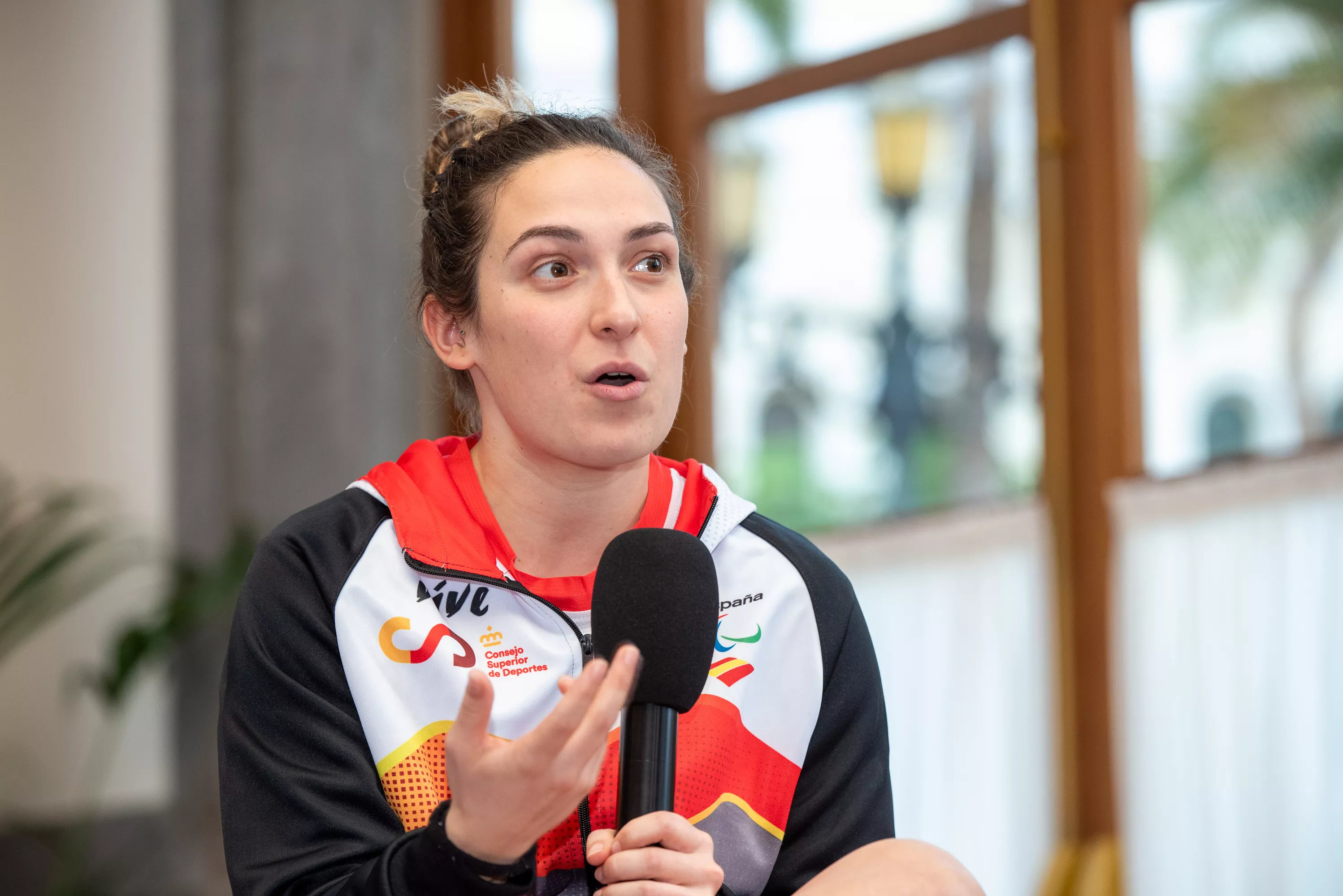 Ariadna Edo, medallista paralímpica./ CEDIDA