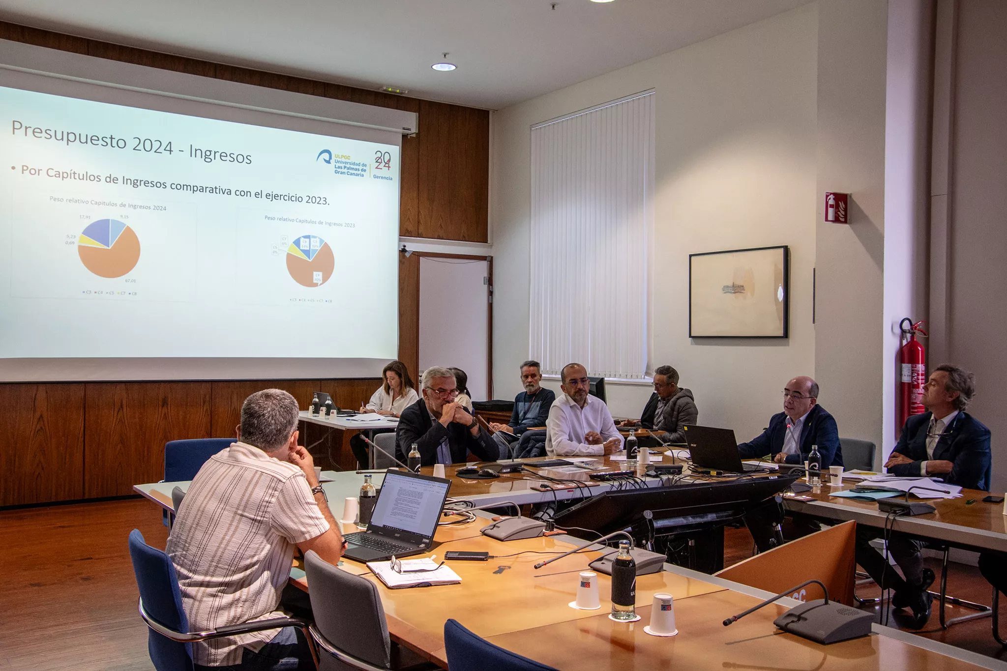 Consejo de Gobierno de la ULPGC./ CEDIDA