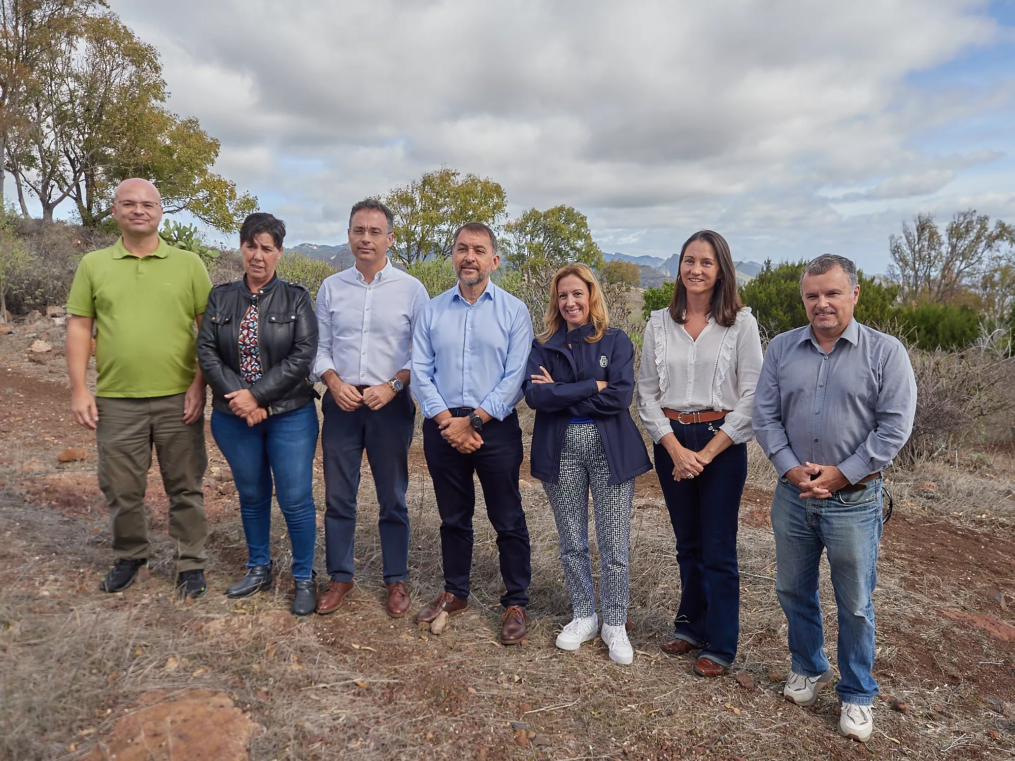 Cabildo, Santa Cruz y Fundación CEPSA se unen para la recuperación medioambiental del Parque de Las Mesas./