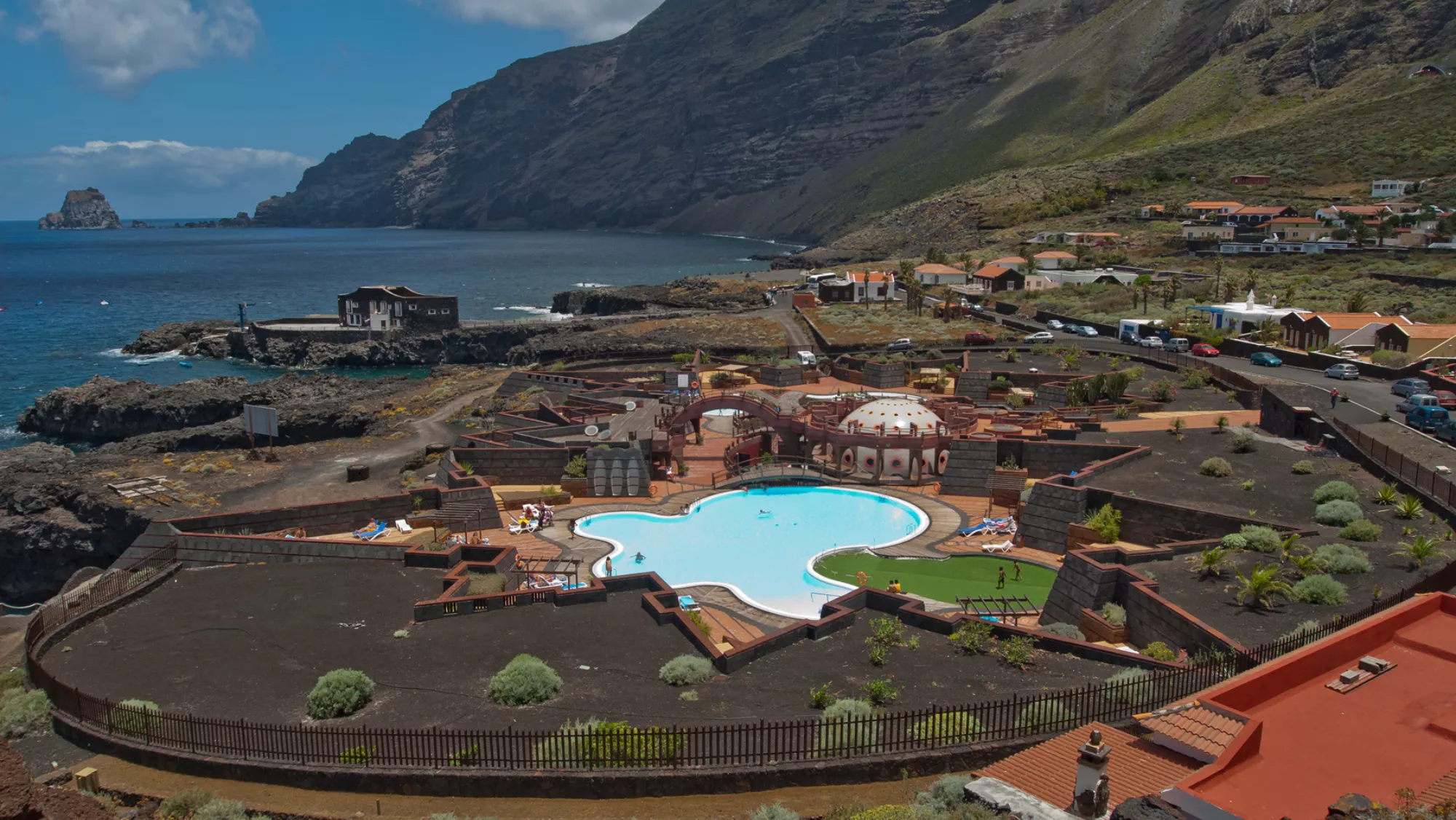 Piscinas Cascadas de Mar, en La Frontera (El Hierro)./ ARCHIVO