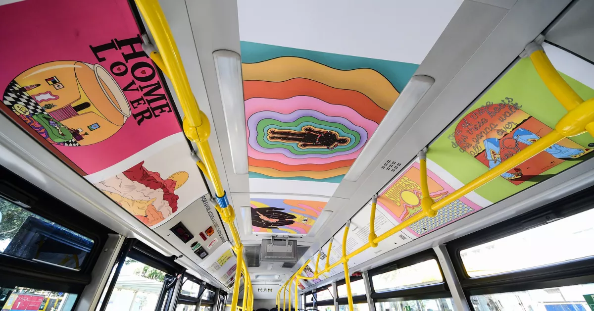 Imagen de la exposición Mueve tu talento en las Guaguas Municipales / GUAGUAS MUNICIPALES