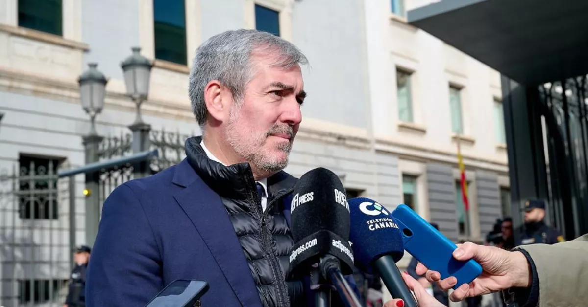 Imagen del presidente de Canarias, Fernando Clavijo / GOBIERNO DE CANARIAS