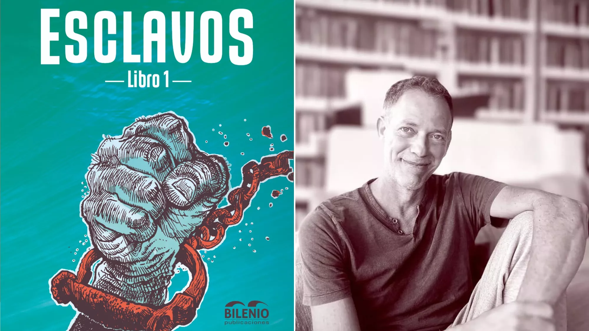 'Esclavos', la nueva novela histórica de Carlos González Sosa / CEDIDA