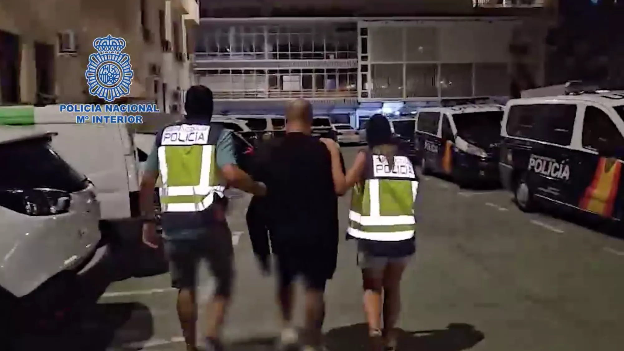 Momento de la detención / POLICÍA NACIONAL