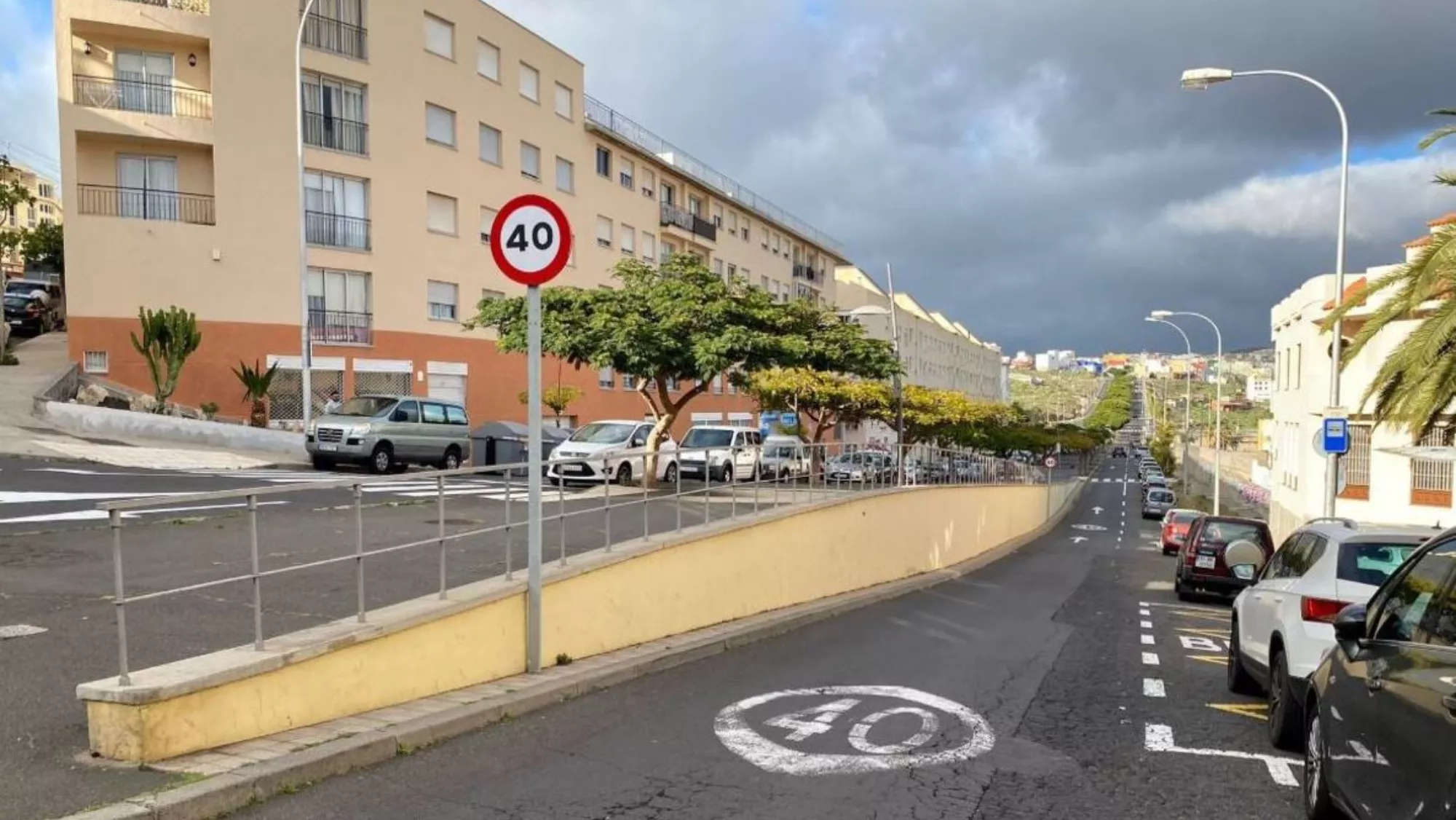 Colector de aguas de lluvia en Los Alisios / AYUNTAMIENTO DE SANTA CRUZ Colector de aguas de lluvia en Los Alisios / AYUNTAMIENTO DE SANTA CRUZ