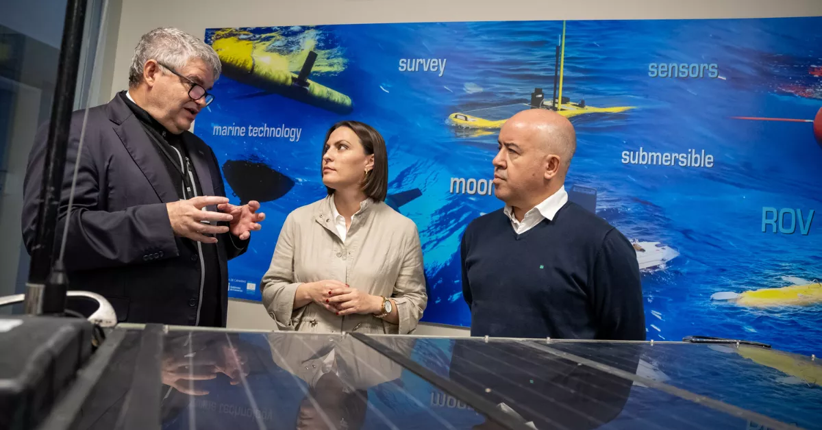 Imagen de Migdalia Machín y PLOCAN / GOBIERNO DE CANARIAS