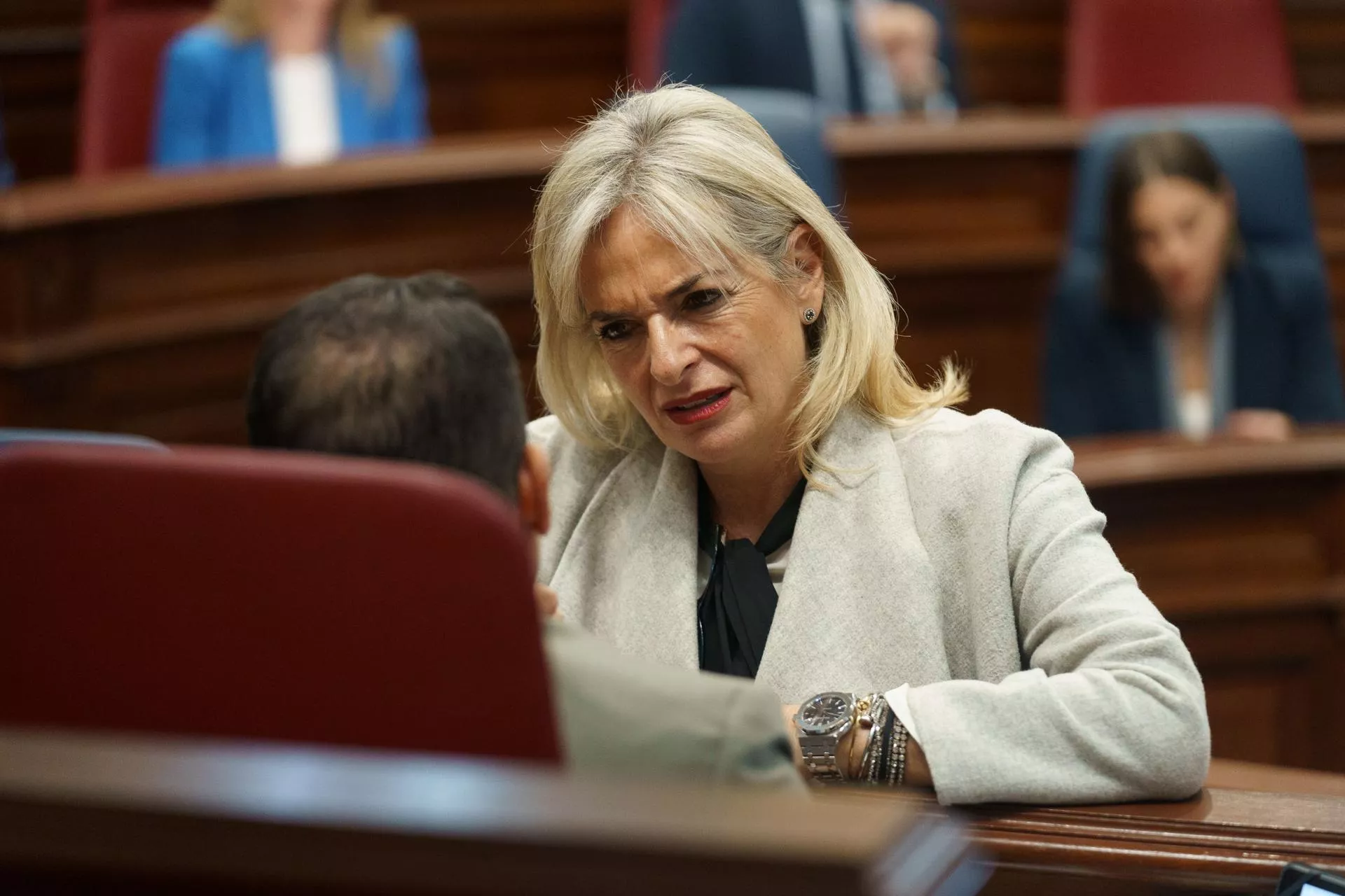 La consejera de Sanidad del Gobierno de Canarias, Esther Monzón. / EFE - RAMÓN DE LA ROCHA