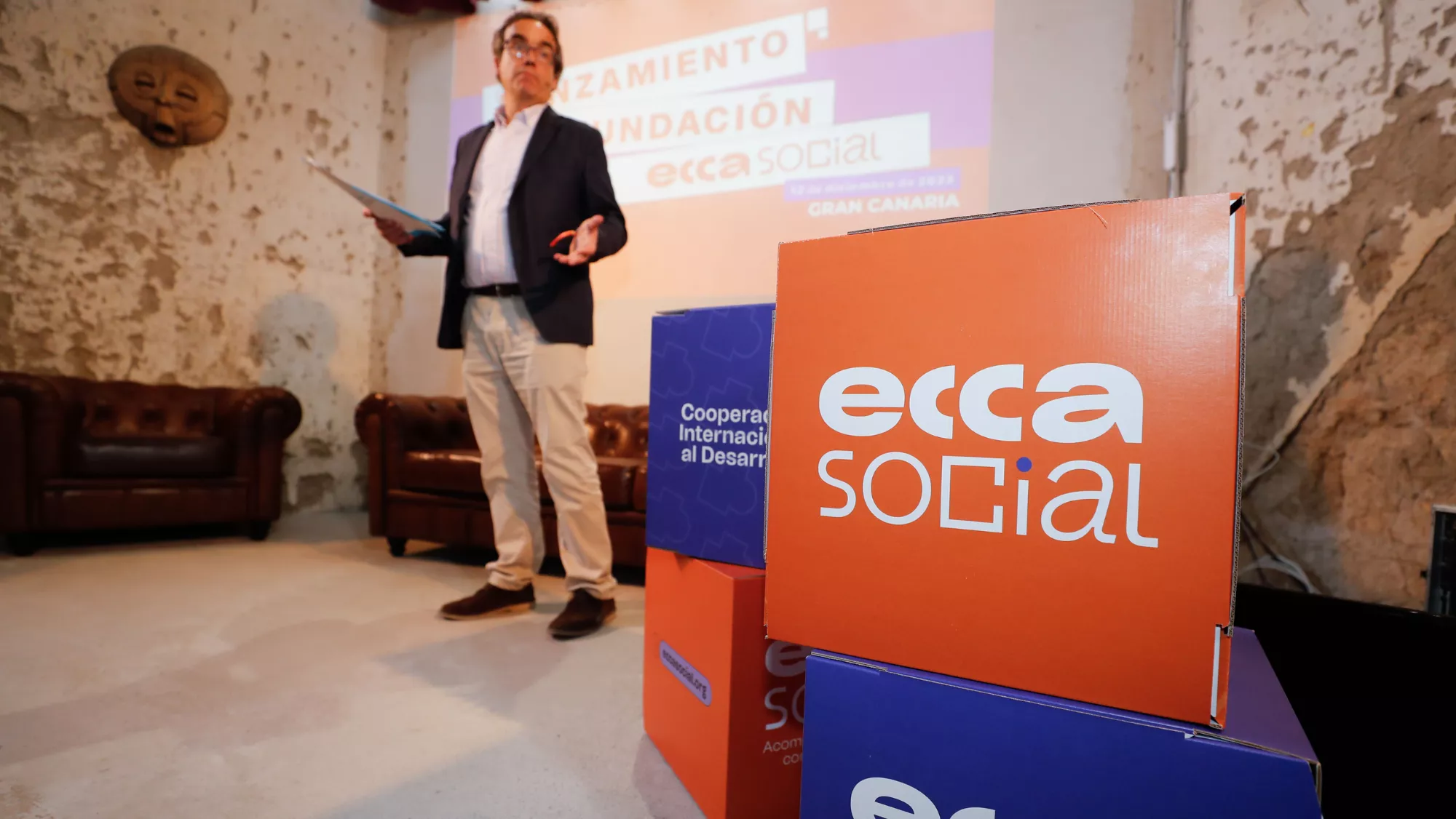 Ecca Social comenzará a actuar en siete comunidades autónomas, una de ellas Canarias / EFE - ELVIRA URQUIJO