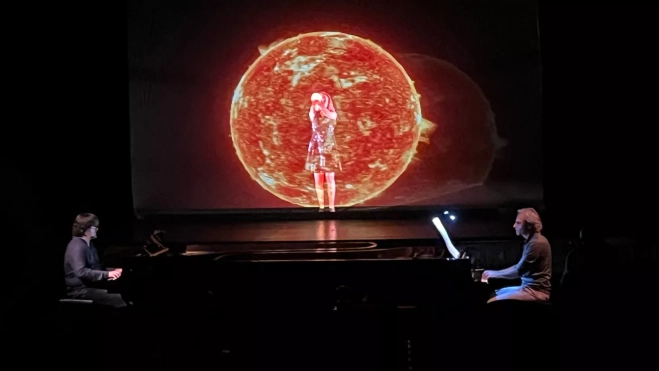 Puesta en escena de la ópera 'Klara' / FUNDACIÓN AUDITORIO TEATRO Puesta en escena de la ópera 'Klara' / FUNDACIÓN AUDITORIO TEATRO