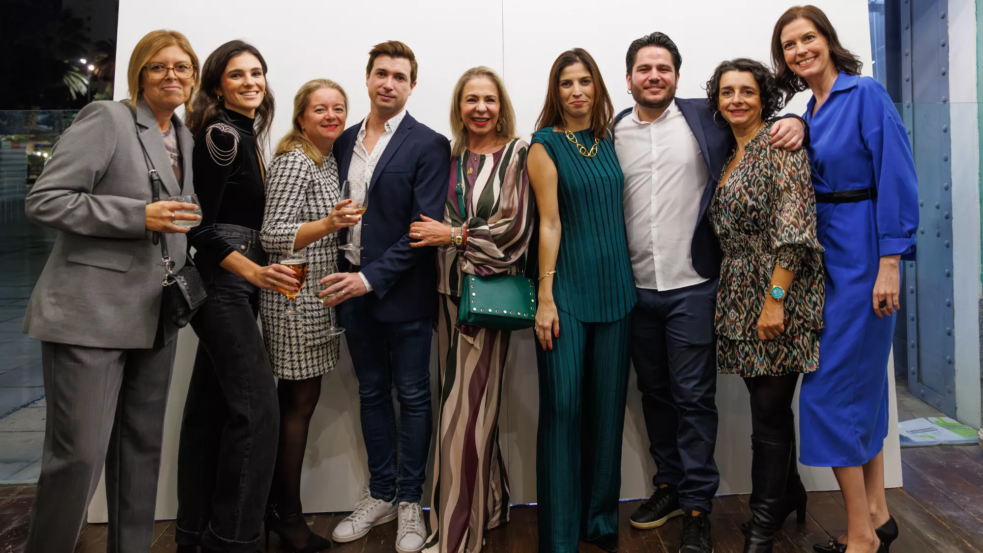 Equipo de OPC durante el 'afterwork'. / AH