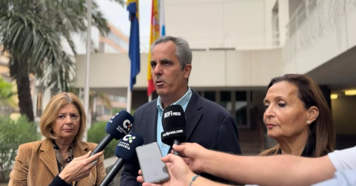 Miguel Jorge, portavoz del Grupo Popular en el Cabildo de Gran Canaria / PARTIDO POPULAR