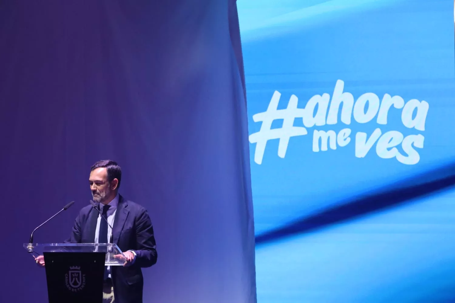 El vicepresidente del Cabildo de Tenerife de Tenerife, Lope Afonso. / AINOHA CRUZ-ATLÁNTICO HOY