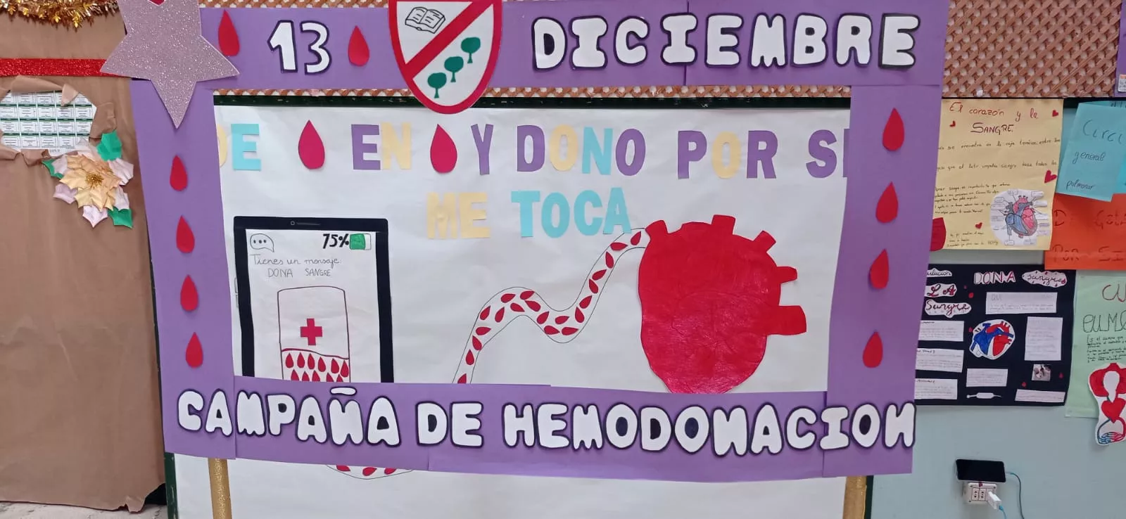 Cartel del ICHH para la campaña en CEIP Camino la Villa / CEDIDA