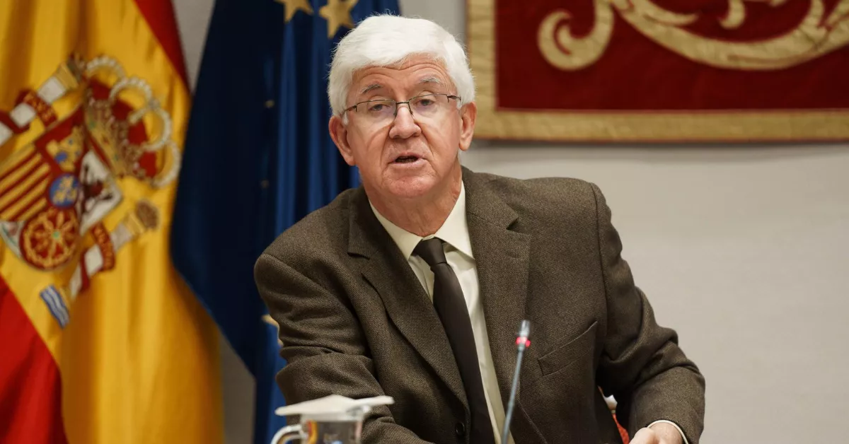 La Audiencia de Cuentas —en la imagen, su presidente, Pedro Pacheco— ve indicios de irregularidades en la compra de mascarillas. / RAMÓN DE LA ROCHE-EFE