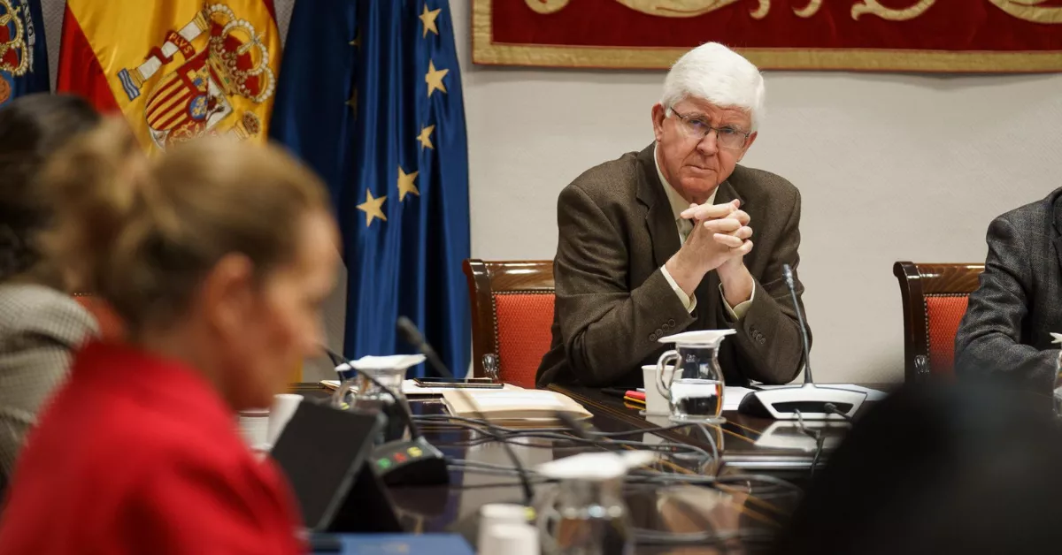 El presidente de la Audiencia de Cuentas de Canarias, Pedro Pacheco. / RAMÓN DE LA ROCHA-EFE