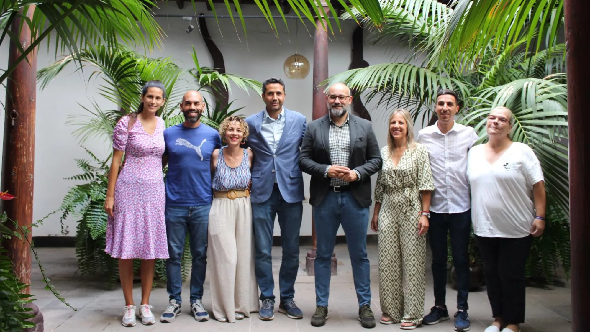 Reunión de Aridany Romero con Agaete / CABILDO DE GRAN CANARIA