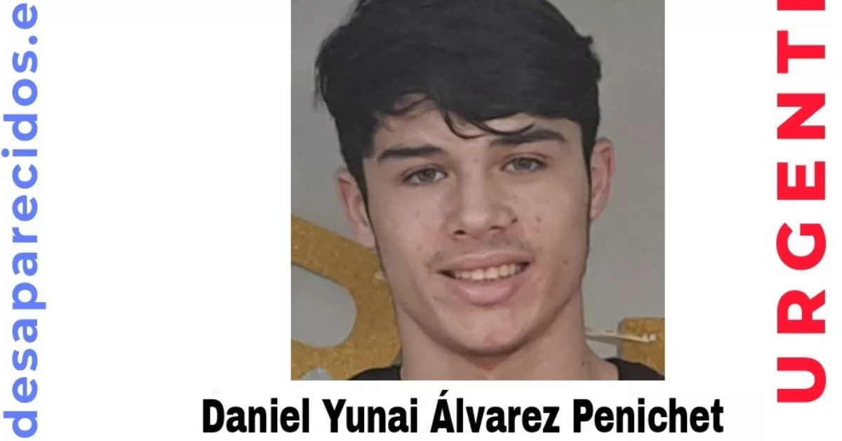 Daniel Yunai Álvarez Penichet, desaparecido en Gran Canaria. / SOS DESAPARECIDOS