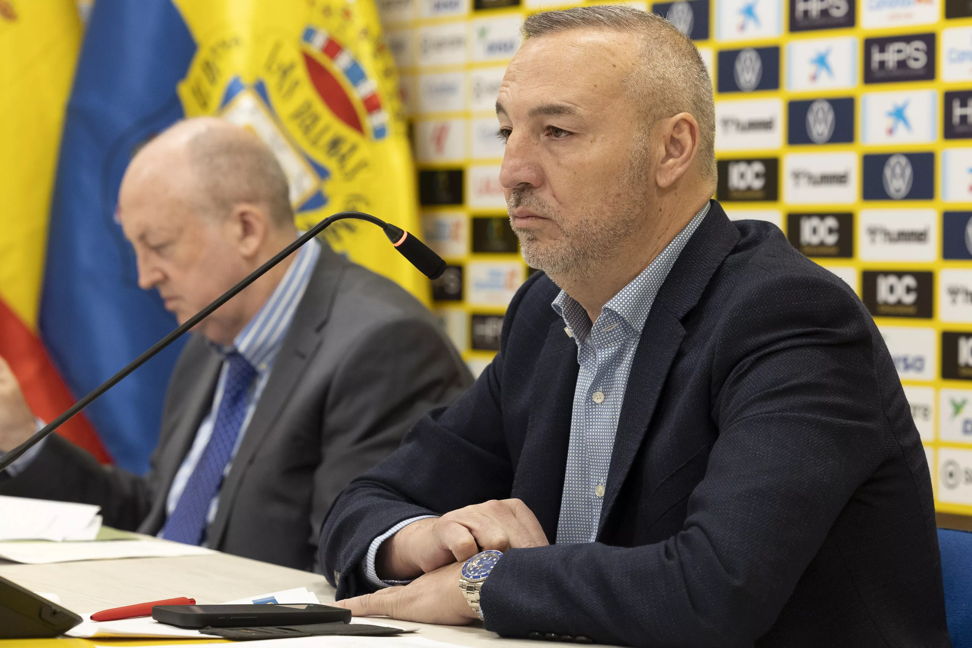 Miguel Ángel Ramírez, presidente de la UD Las Palmas. / EFE-QUIQUE CURBELO