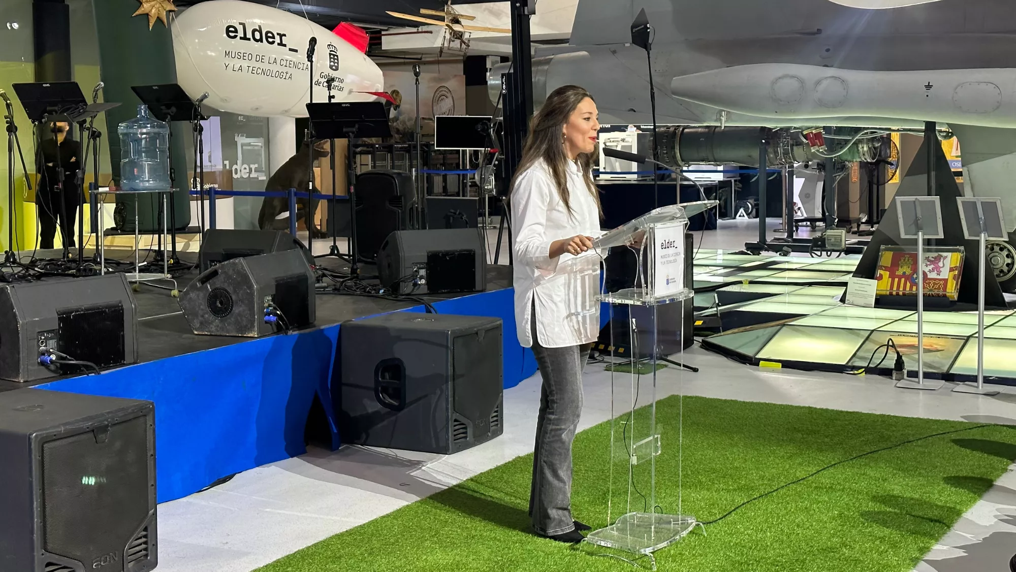 Jéssica De León, consejera de Turismo y Empleo del Gobierno de Canarias / ATLÁNTICO HOY - MARCOS MORENO