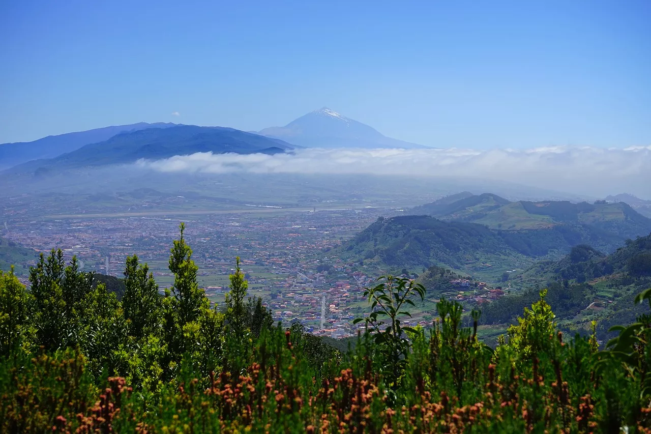Vista panorámica de Tenerife, donde se encuentra la ciudad canaria elegida como mejor destino por periodistas de turismo. / UNSPLASH