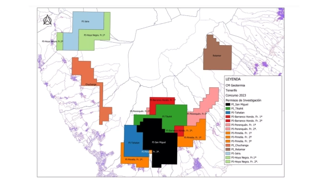 Propuestas de permisos de investigación en Tenerife