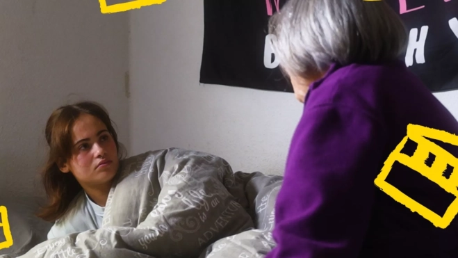 Fotograma del corto 'La Ola'. / AH Fotograma del corto 'La Ola'. / AH