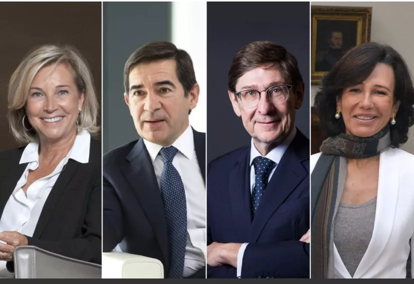 Bankinter, BBVA, Caixabank y Santander cierran un año de éxito en el Dow Jones Sustainability Index World. / SERVIMEDIA