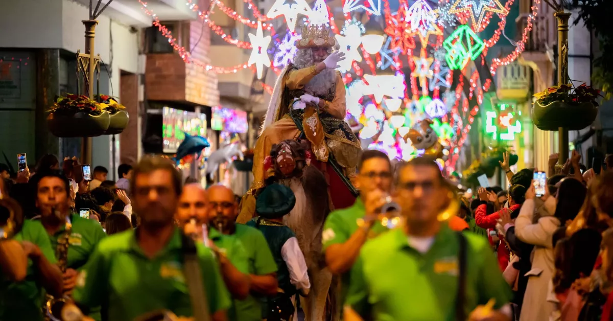 Imagen de la Cabalgata de Reyes Magos en Gáldar / AYUNTAMIENTO DE GÁLDAR