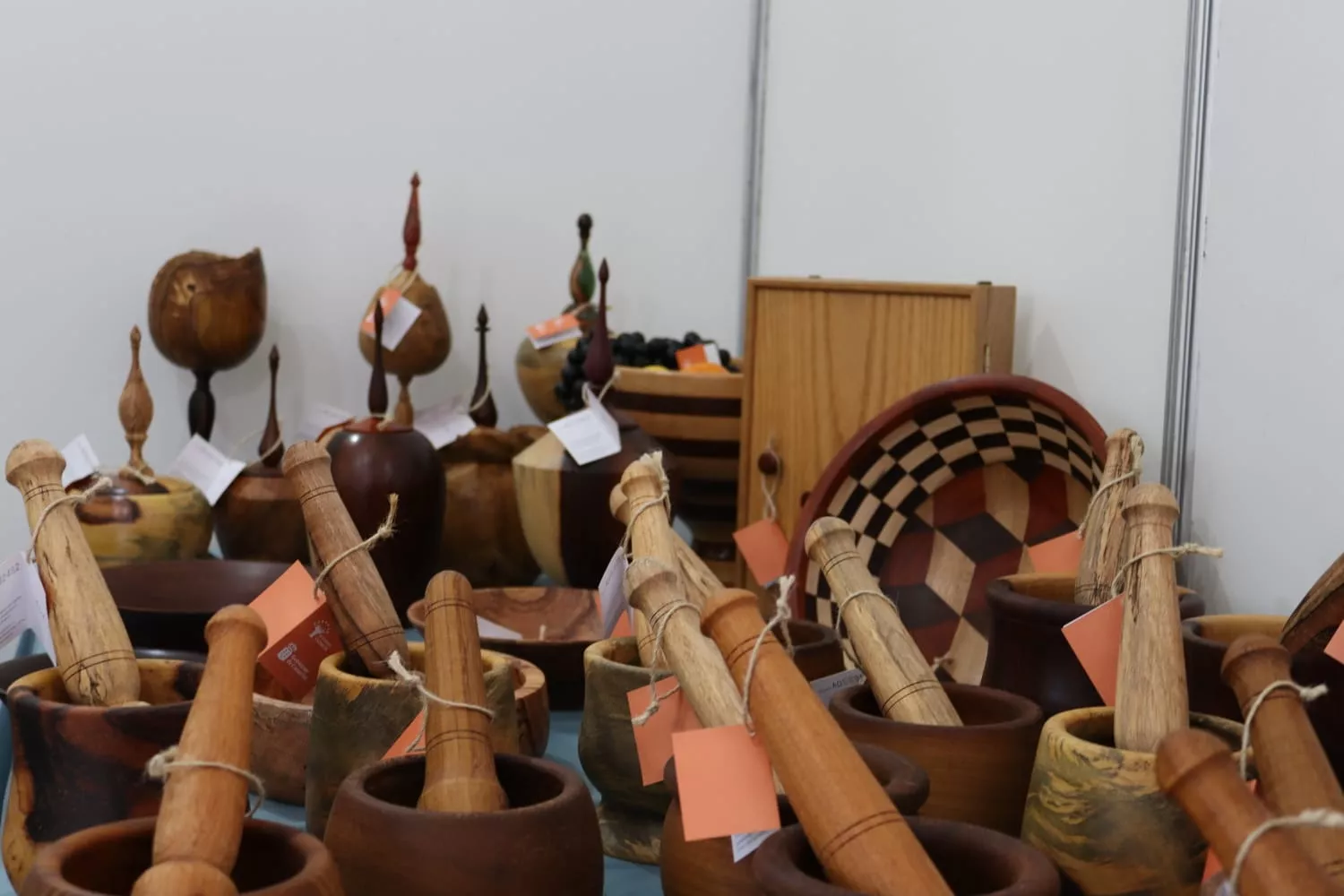 Un puesto de la XXVI Feria de Artesanía en Reyes. / AINOHA CRUZ - ATLÁNTICO HOY